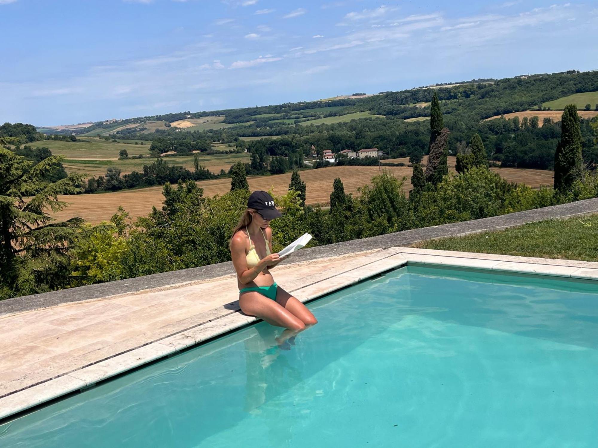 B&B La Mirande De Saint-Clar Exterior foto