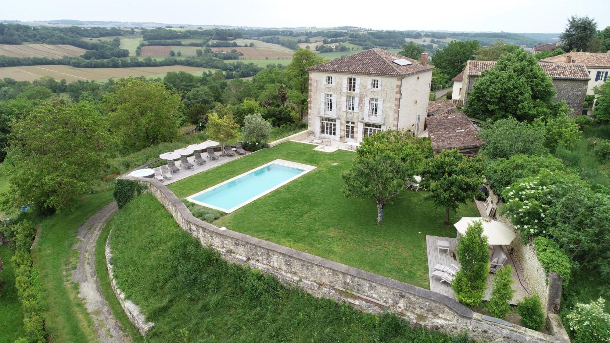 B&B La Mirande De Saint-Clar Exterior foto